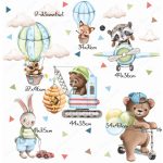 Fiús falmatrica- Járműves gyerekszoba falmatrica