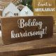 Boldog karácsonyt barna,  karácsonyi feliratos tábla