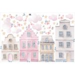 Rose House házikó falmatrica