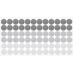 Akvarell kör falmatrica szürke mix 7.