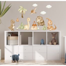 Gyerekszoba falmatrica - Dinós falmatrica szett 