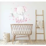 Elefánt hortenzián falmatrica szett