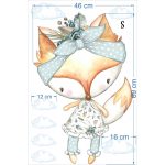 Masnis róka falmatrica szett