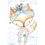 Masnis róka falmatrica szett