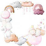 Báránykás falmatrica név felirattal, bármilyen névvel