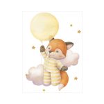 Foxi akvarell falmatrica szett